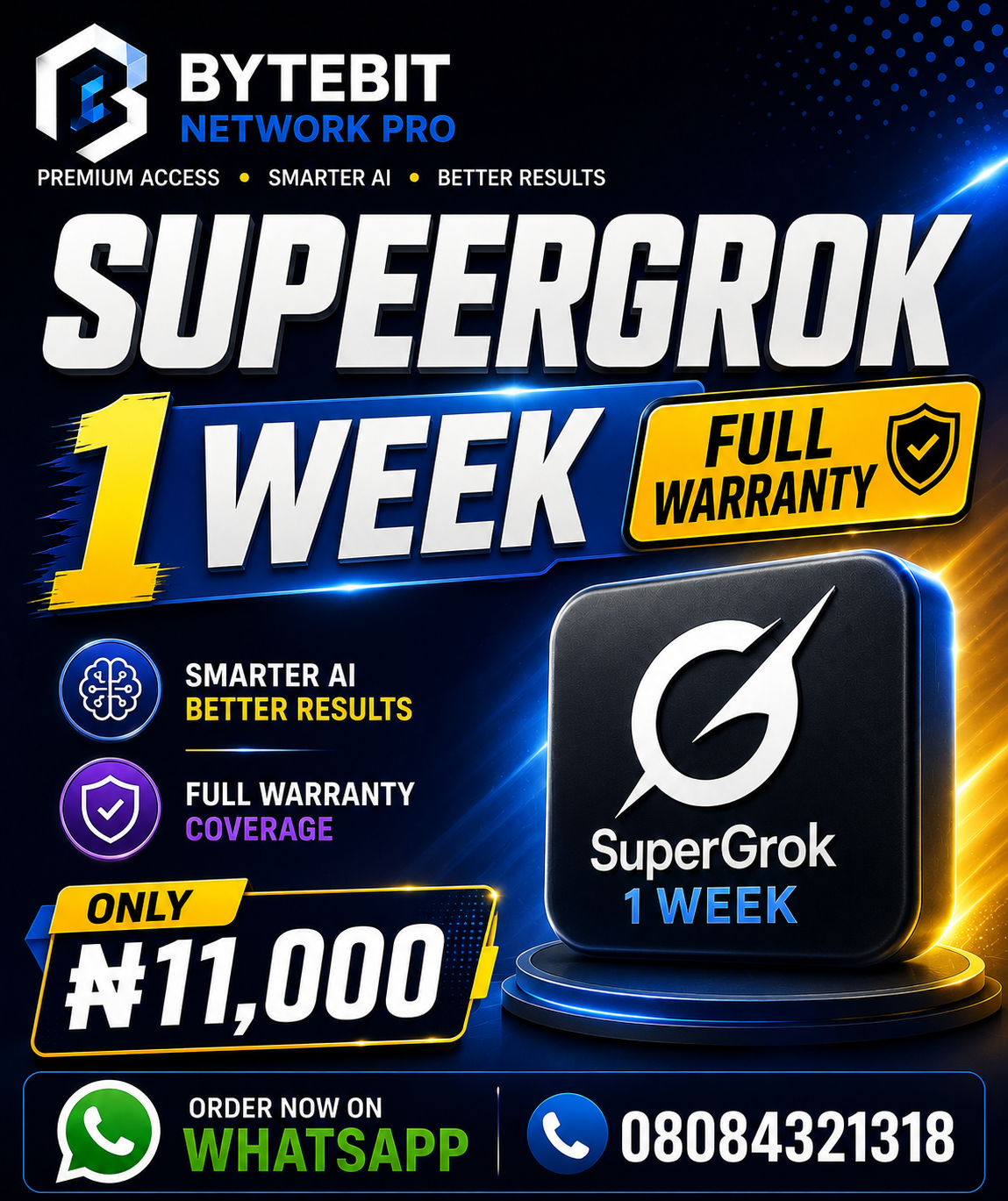 SuperGrok 7 Days